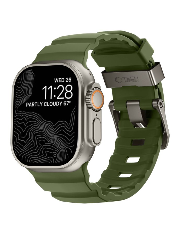 Tech-Protect Motion Strap for Apple Watch 44 / 45 / 46 / 49 mm - Green