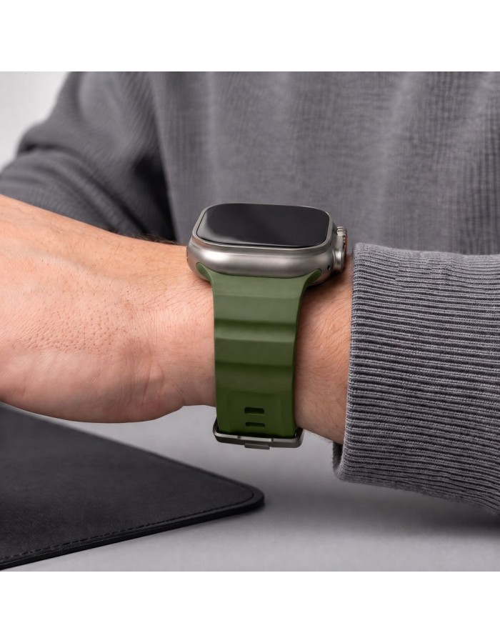 Tech-Protect Motion Strap for Apple Watch 44 / 45 / 46 / 49 mm - Green