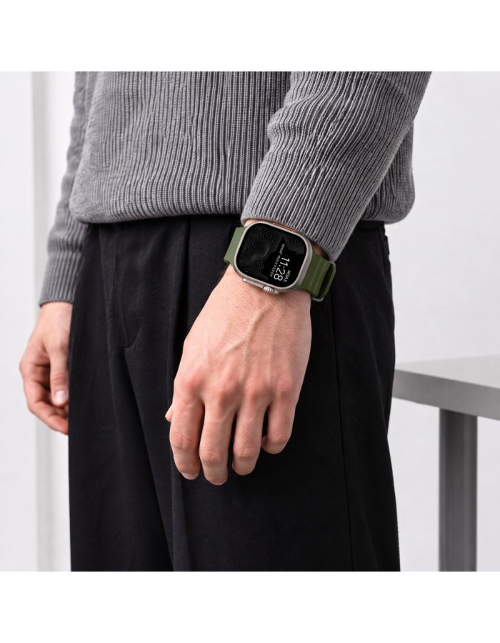 Tech-Protect Motion Strap for Apple Watch 44 / 45 / 46 / 49 mm - Green