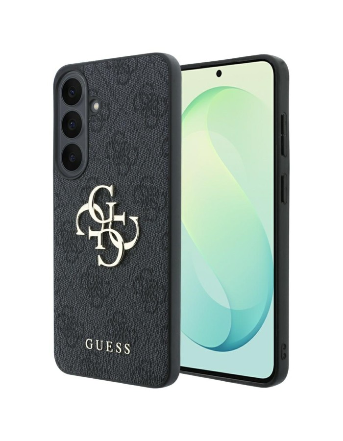 Guess Embossed 4G Ring Classic Logo MagSafe Case for Samsung Galaxy S26 FE - Black Guess Embossed 4G Ring Classic Logo MagSafe Case for Samsung Galaxy S26 FE - Black