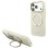 Guess Ring Stand 360 Grained Classic Logo MagSafe Case for iPhone 18 Pro / 17 Pro - Beige