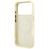 Guess Ring Stand 360 Grained Classic Logo MagSafe Case for iPhone 18 Pro / 17 Pro - Beige