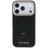 Guess Ring Stand 360 Grained Classic Logo MagSafe Case for iPhone 18 Pro Max / 17 Pro Max - Black Guess Ring Stand 360 Grained Classic Logo MagSafe Case for iPhone 18 Pro Max / 17 Pro Max - Black