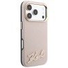 Karl Lagerfeld Grained with Resin Signature Logo MagSafe Case for iPhone 18 Pro Max / 17 Pro Max - Pink Karl Lagerfeld Grained with Resin Signature Logo MagSafe Case for iPhone 18 Pro Max / 17 Pro Max - Pink