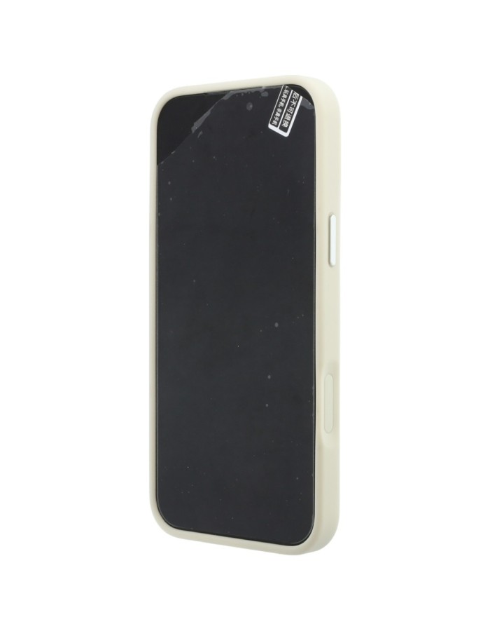 Karl Lagerfeld Ring Stand 360 Saffiano Classic Logo MagSafe Case for iPhone 18 Pro Max / 17 Pro Max - Beige