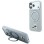 Karl Lagerfeld with Ring Stand 360 Karl &amp;amp; Choupette Heads Pin MagSafe Case for iPhone 18 Pro / 17 Pro - Gray
