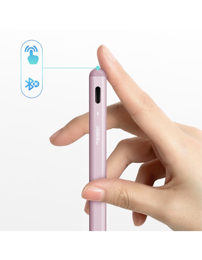 Metapen A8 V4 Active Stylus for iPad USB-C - Pink Metapen A8 V4 Active Stylus for iPad USB-C - Pink