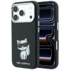 Karl Lagerfeld Smooth Choupette Sketch MagSafe Case for iPhone 18 Pro Max / 17 Pro Max - Black