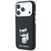Karl Lagerfeld Smooth Choupette Sketch MagSafe Case for iPhone 18 Pro Max / 17 Pro Max - Black