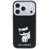 Karl Lagerfeld Smooth Choupette Sketch MagSafe Case for iPhone 18 Pro Max / 17 Pro Max - Black
