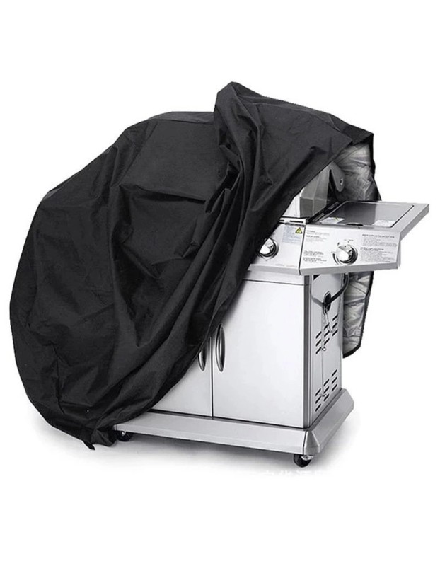 Waterproof grill cover, bicycle cover, bike cover, garden furniture cover, XXL cover, black Waterproof grill cover, bicycle cover, bike cover, garden furniture cover, XXL cover, black