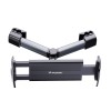 Wozinsky WUU-CHZ19 universal headrest car holder for phone and tablet - black