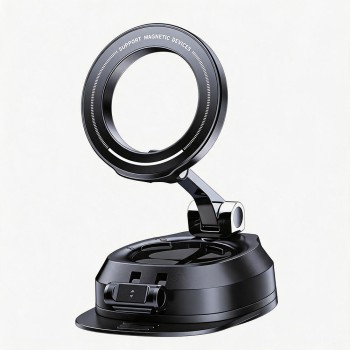 Wozinsky WUS-CZ37 Magnetic 360° Dashboard Car Mount - Black
