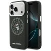 Karl Lagerfeld Point &amp;amp; Choupette Sketch MagSafe Case for iPhone 18 Pro / 17 Pro - Black