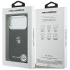 Karl Lagerfeld Point &amp;amp; Choupette Sketch MagSafe Case for iPhone 18 Pro / 17 Pro - Black