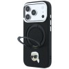 Karl Lagerfeld with Ring Stand 360 Karl Head Pin MagSafe Case for iPhone 18 Pro Max / 17 Pro Max - Black Karl Lagerfeld with Ring Stand 360 Karl Head Pin MagSafe Case for iPhone 18 Pro Max / 17 Pro Max - Black