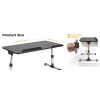 Lumivida Computer Tray Desk Multi-Purpose Foldable Ergonomic 60x34cm LPD01-7 Black
