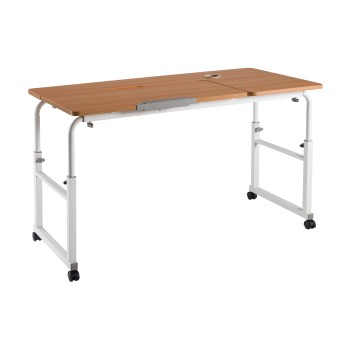 Lumivida Computer Tray Desk Mobile Height & Width Adjustable 60x1200cm FWS10-2