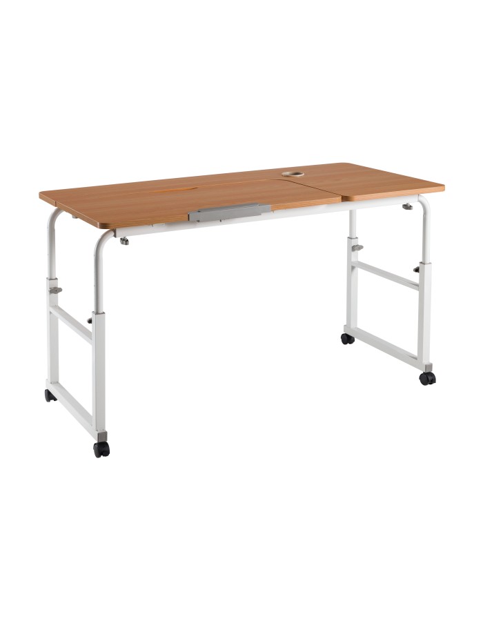 Lumivida Computer Tray Desk Mobile Height & Width Adjustable 60x1200cm FWS10-2