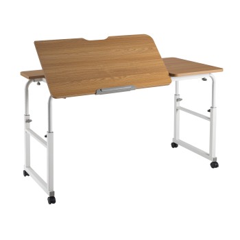 Lumivida Computer Tray Desk Mobile Height & Width Adjustable 60x1200cm FWS10-2