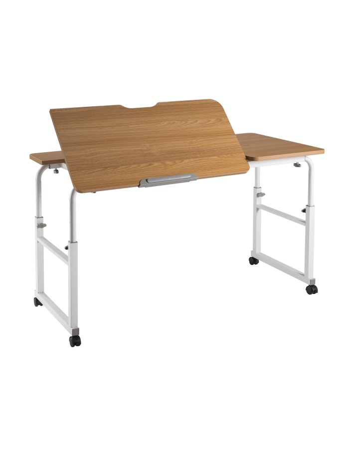 Lumivida Computer Tray Desk Mobile Height & Width Adjustable 60x1200cm FWS10-2