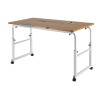 Lumivida Computer Tray Desk Mobile Height & Width Adjustable 60x1200cm FWS10-2