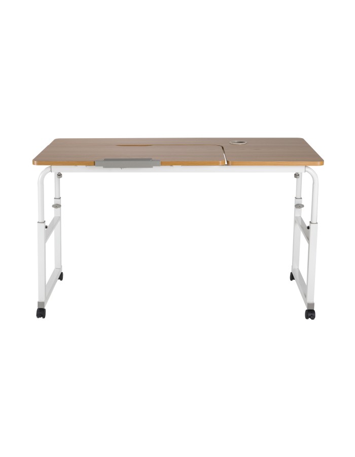 Lumivida Computer Tray Desk Mobile Height & Width Adjustable 60x1200cm FWS10-2
