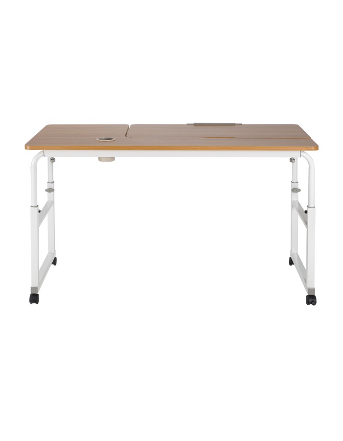 Lumivida Computer Tray Desk Mobile Height & Width Adjustable 60x1200cm FWS10-2