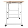 Lumivida Computer Tray Desk Mobile Height & Width Adjustable 60x1200cm FWS10-2