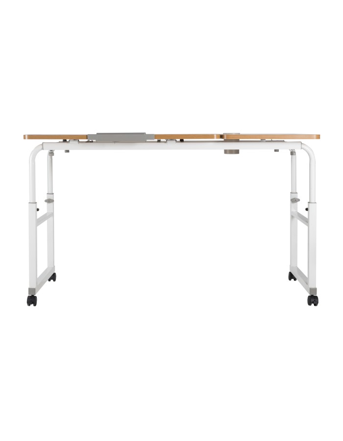 Lumivida Computer Tray Desk Mobile Height & Width Adjustable 60x1200cm FWS10-2