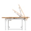 Lumivida Computer Tray Desk Mobile Height & Width Adjustable 60x1200cm FWS10-2