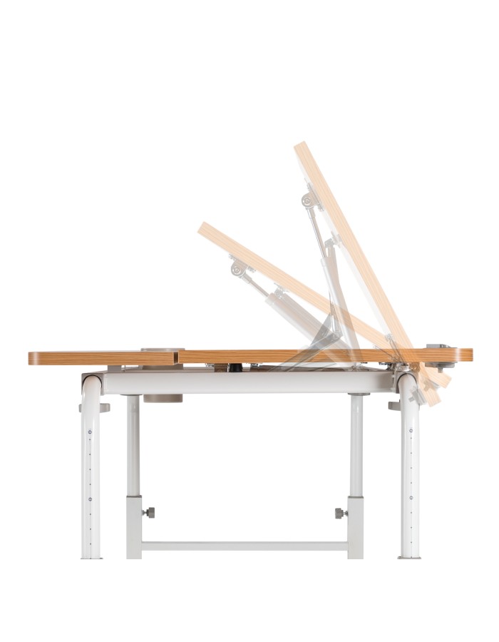 Lumivida Computer Tray Desk Mobile Height & Width Adjustable 60x1200cm FWS10-2