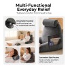 Lumivida Ergonomic Reading Pillow with Arm Rests & Removcable Covers 40x33x60cm RLC02-2