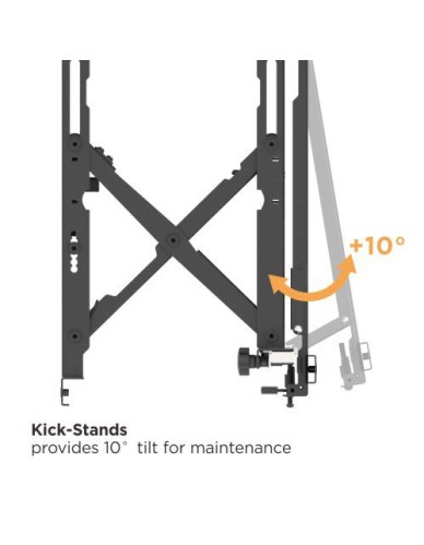Brateck Video Wall Quick Release Full Service Wall Mount 60x40 70kg LVW13-46T