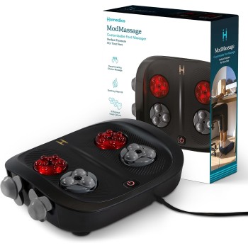 Homedics Foot Massager Shiatsu Changeable Heads & Heat MODMASSAGE FMS-282H
