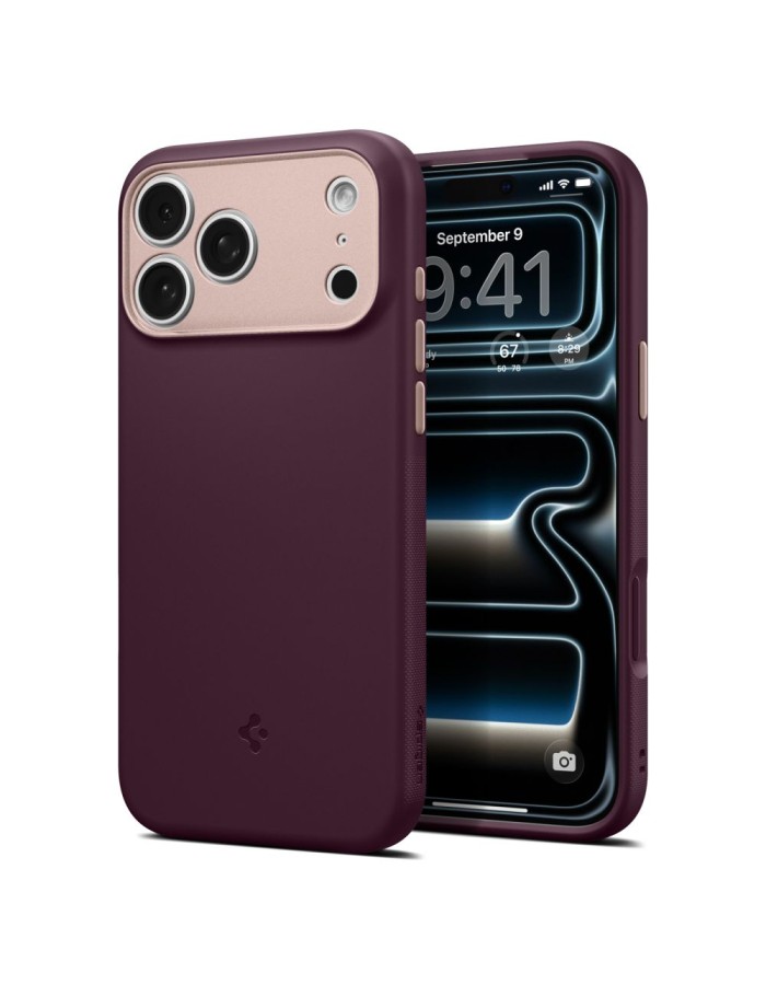 Spigen Nano Pop MagSafe case for iPhone 18 Pro / 17 Pro - dark cherry Spigen Nano Pop MagSafe case for iPhone 18 Pro / 17 Pro - dark cherry