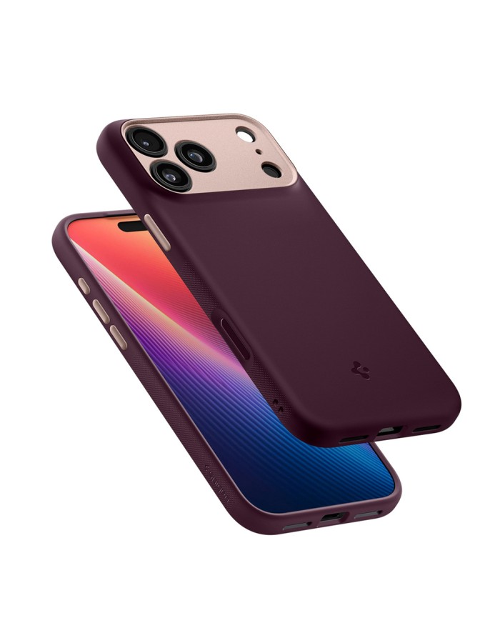 Spigen Nano Pop MagSafe case for iPhone 18 Pro / 17 Pro - dark cherry Spigen Nano Pop MagSafe case for iPhone 18 Pro / 17 Pro - dark cherry