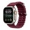 Tech-Protect Iconband Pro strap for Apple Watch 44 / 45 / 46 / 49 mm - burgundy