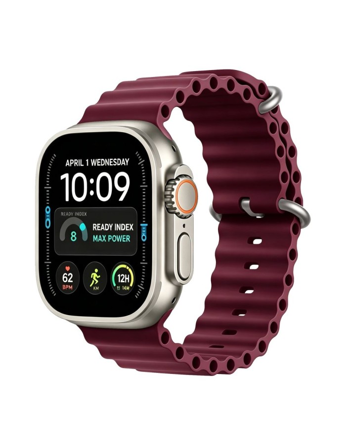 Tech-Protect Iconband Pro strap for Apple Watch 44 / 45 / 46 / 49 mm - burgundy Tech-Protect Iconband Pro strap for Apple Watch 44 / 45 / 46 / 49 mm - burgundy