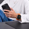 Tech-Protect Silicone Line Strap for Apple Watch 44 / 45 / 46 / 49 mm - Orange