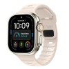 Tech-Protect Silicone Line Strap for Apple Watch 44 / 45 / 46 / 49 mm - Beige Tech-Protect Silicone Line Strap for Apple Watch 44 / 45 / 46 / 49 mm - Beige