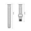 Tech-Protect Silicone Line Strap for Apple Watch 44 / 45 / 46 / 49 mm - Gray Tech-Protect Silicone Line Strap for Apple Watch 44 / 45 / 46 / 49 mm - Gray