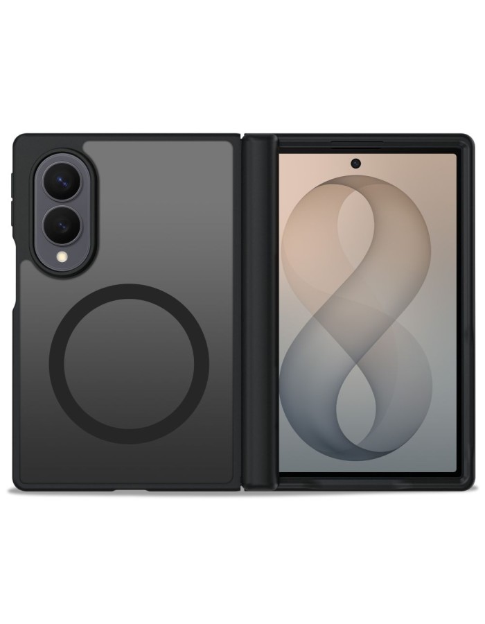 Tech-Protect MagPeak MagSafe Case for Samsung Galaxy Z Fold 8 - Matte Black Tech-Protect MagPeak MagSafe Case for Samsung Galaxy Z Fold 8 - Matte Black
