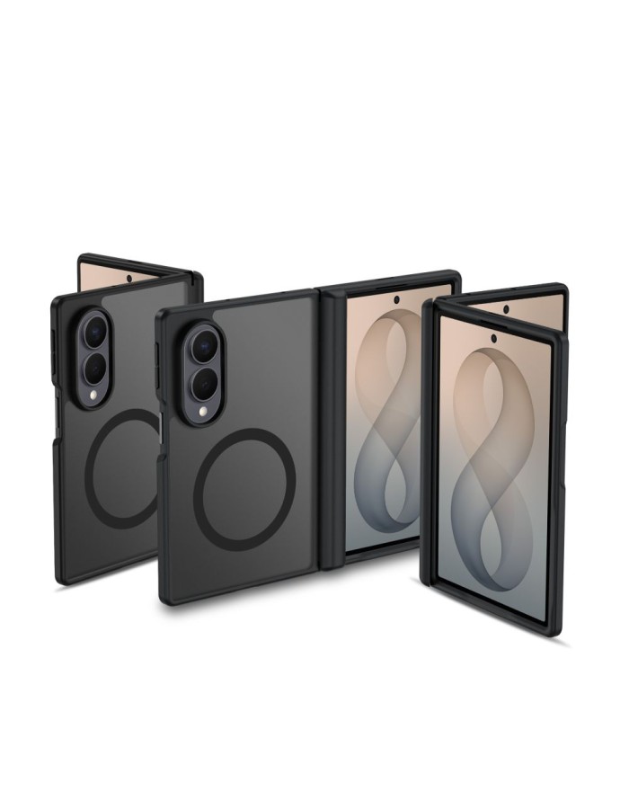 Tech-Protect MagPeak MagSafe Case for Samsung Galaxy Z Fold 8 - Matte Black Tech-Protect MagPeak MagSafe Case for Samsung Galaxy Z Fold 8 - Matte Black