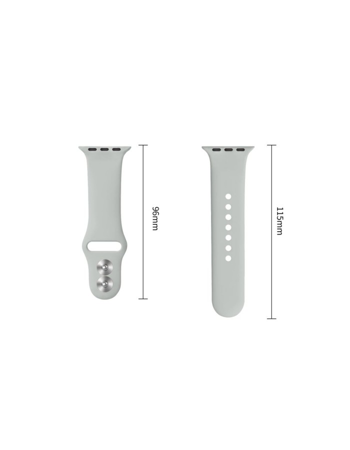 Tech-Protect Silicone Strap for Apple Watch 40/41/42 mm - Gray Tech-Protect Silicone Strap for Apple Watch 40/41/42 mm - Gray