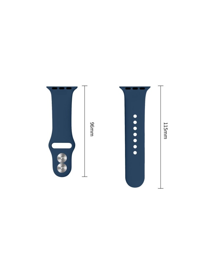 Tech-Protect Silicone Strap for Apple Watch 40/41/42 mm - Navy Blue Tech-Protect Silicone Strap for Apple Watch 40/41/42 mm - Navy Blue