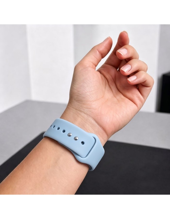 Tech-Protect Silicone Strap for Apple Watch 40/41/42 mm - Blue Tech-Protect Silicone Strap for Apple Watch 40/41/42 mm - Blue
