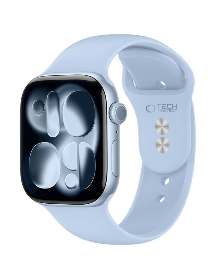 Tech-Protect Silicone strap for Apple Watch 40 / 41 / 42 mm - light blue Tech-Protect Silicone strap for Apple Watch 40 / 41 / 42 mm - light blue