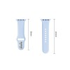 Tech-Protect Silicone strap for Apple Watch 40 / 41 / 42 mm - light blue Tech-Protect Silicone strap for Apple Watch 40 / 41 / 42 mm - light blue