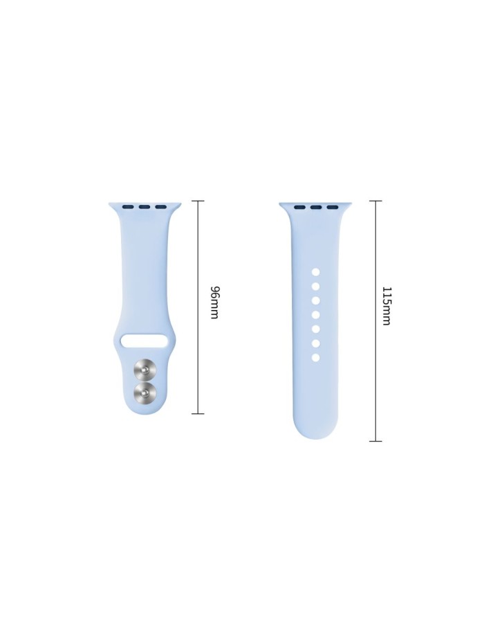 Tech-Protect Silicone strap for Apple Watch 40 / 41 / 42 mm - light blue Tech-Protect Silicone strap for Apple Watch 40 / 41 / 42 mm - light blue